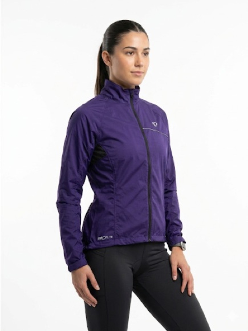 Pearl Izumi Elite Barrier Cycling Jacket Reflective Full Zip Solid Purple S